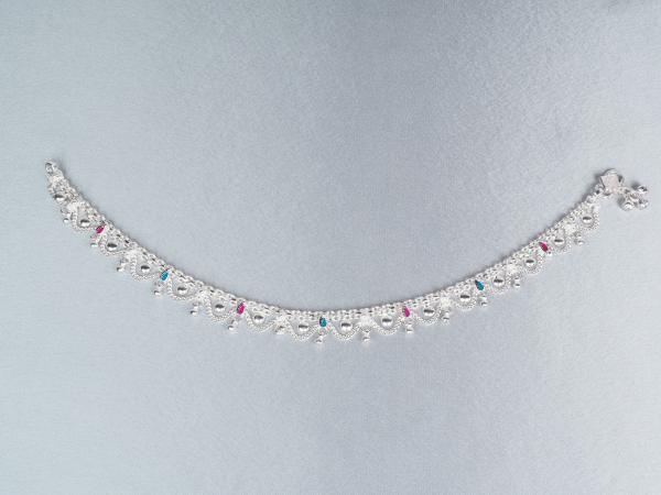 Indian Silver Anklet „Shinja“